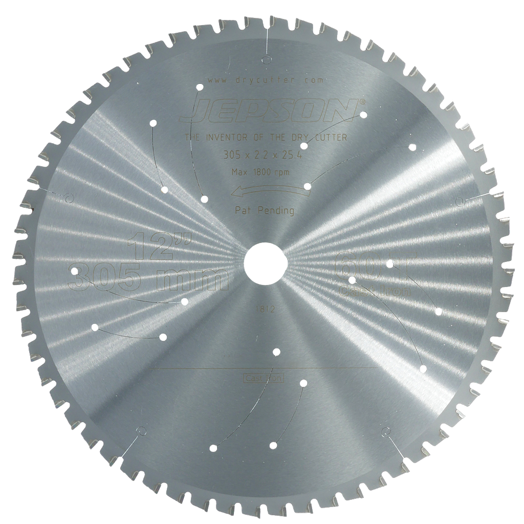 Drytech® HM-Sägeblatt ø 305 mm / 60Z für Gusseisen