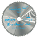 9'' Drytech® carbide tipped saw blade LBS impact resistant ø 230 mm / 60T for steel (thin walled)