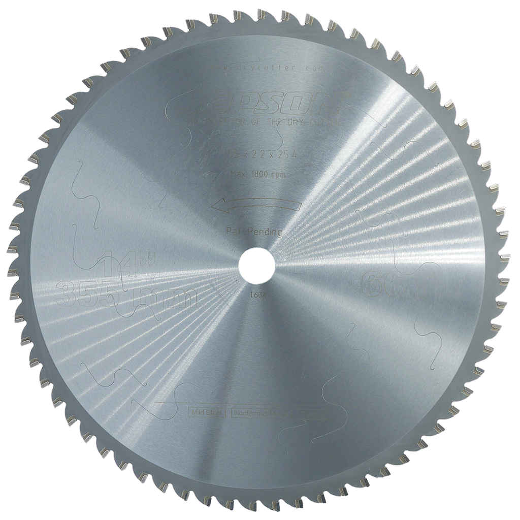 Drytech® HM-Sägeblatt ø 355 mm / 66Z für Stahl