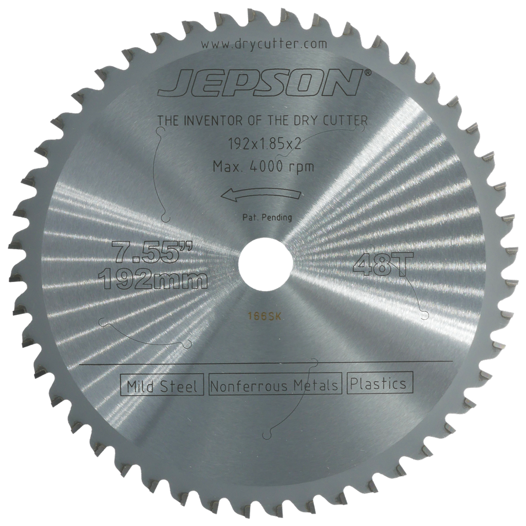 Drytech® HM-Sägeblatt ø 192 mm / 48Z für Stahl (dünnwandig)