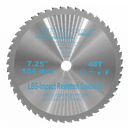 7 1/4'' Drytech® carbide tipped saw blade LBS impact resistant ø 184 mm / 48T for steel (thin walled)