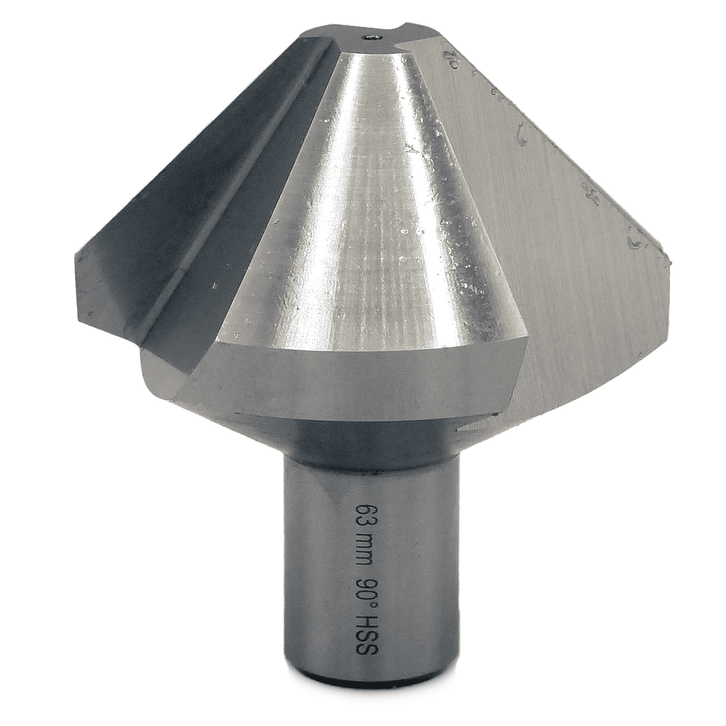 HSS Countersink 63 mm with Weldon 19 shank