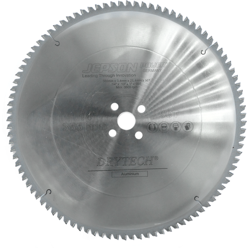 [600594] Drytech® HM-Sägeblatt ø 355 mm / 96Z für Aluminium