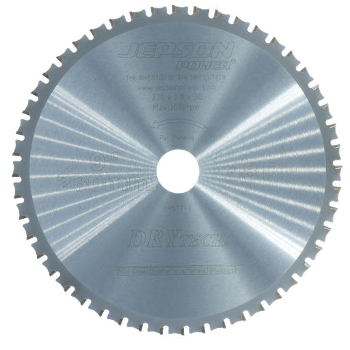 [72023048] 9'' Drytech® carbide tipped saw blade ø 230 mm / 48T for steel