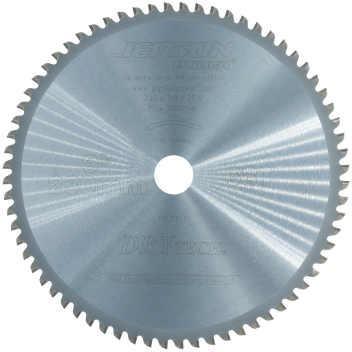 [72123068] 9" Saw Blade 230/68T for thin steel