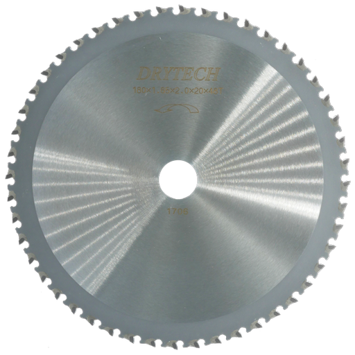 [72118048YS] 7'' Drytech® carbide tipped saw blade ø 180 mm / 48T for steel & stainless steel