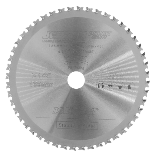 [72116548I] Drytech® HM-zaagblad  Ø 165 mm / 48T voor inox