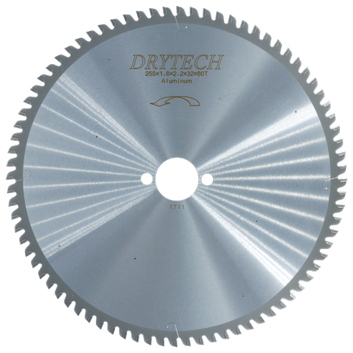 [600655A] 10'' Drytech® carbide tipped saw blade ø 255 mm / 80T for aluminum