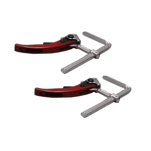 [608275S] 2 C-Clamps for guide rail